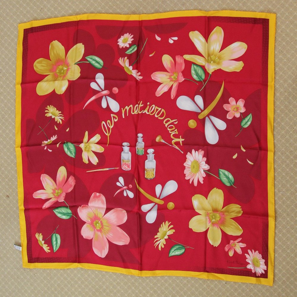 Patek Phillip Floral Scarf